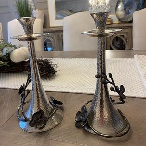 Michael Aram candle stick holders (pair)